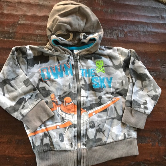 Disney Planes 4t Sweatshirt ZIP Up Hoodie